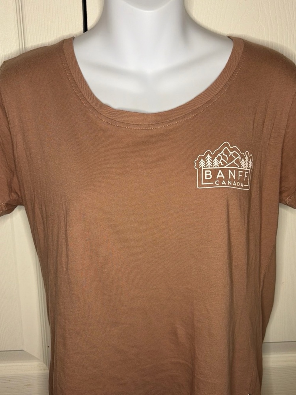 Banff Canada Women's Short Sleeve Tee - Brown